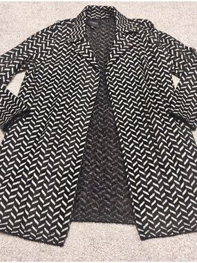 Liverpool Chevron Knit Cardigan